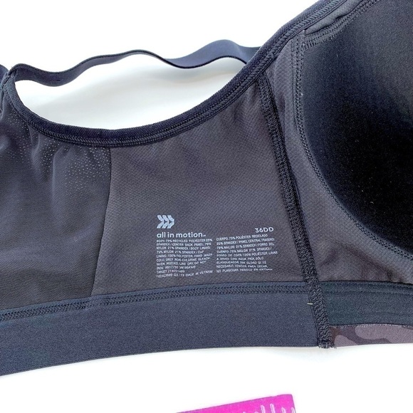 Women's High Support Zip-Front Bra - All in Motion - Picture 7 of 9